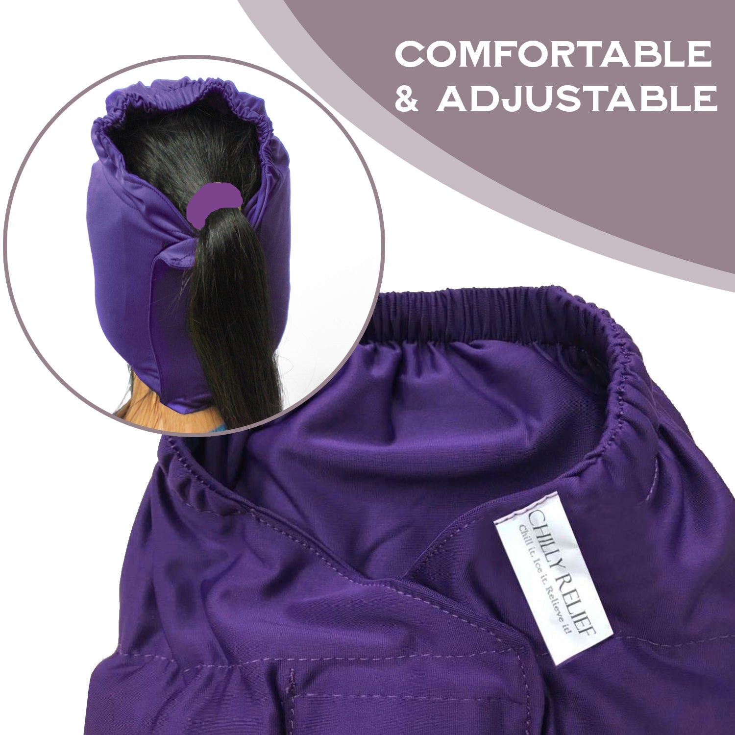360° Migraine Relief Headache Cap – Hot & Cold Therapy Ice Pack Hat for Migraines, Stress, Fever & Dark Circles – For Women & Men - Unique Gifts By Leticia