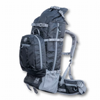 K9 Sport Sack Kolossus - XL, Black - The Big Dog Backpack - Ideal for Dogs 26-29” Long - Fully Adjustable Pet Carrier - Doubles as a Professional-Grade 60L Hiking Pack
